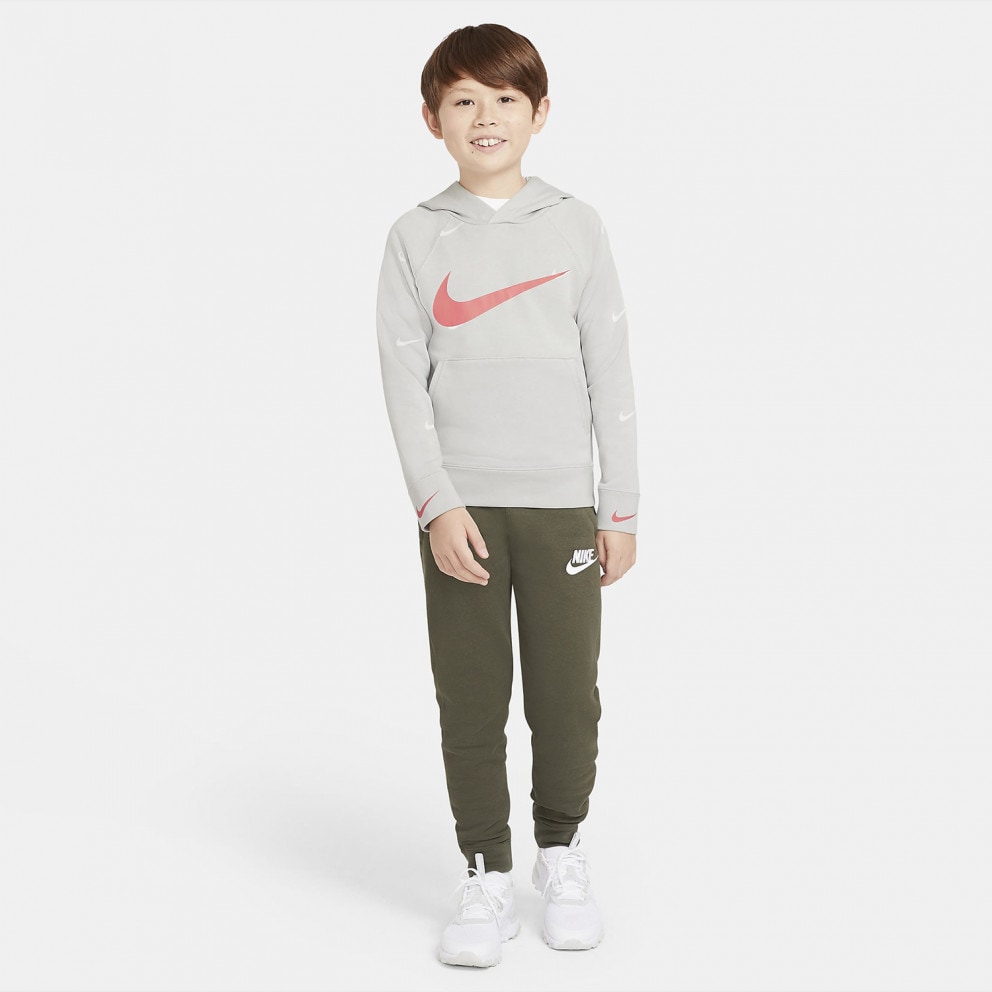Nike Sportswear Swoosh Παιδικό Φούτερ με Κουκούλα