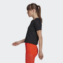 adidas Performance Crop Karlie Kloss Fitness Γυναικείο Μπλουζάκι