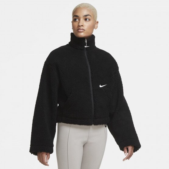 nike swoosh sherpa over the head