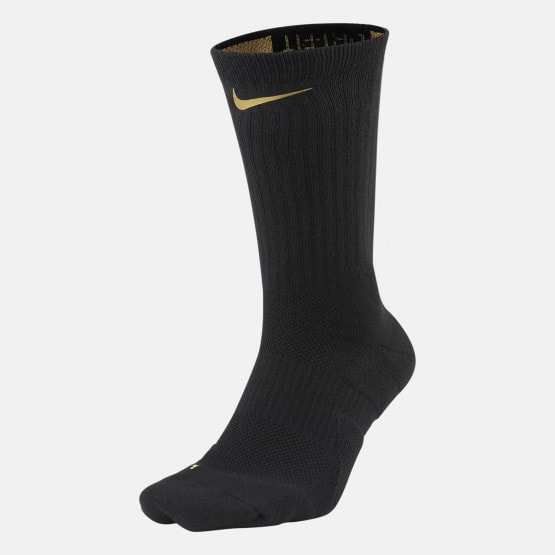 black gold nike socks