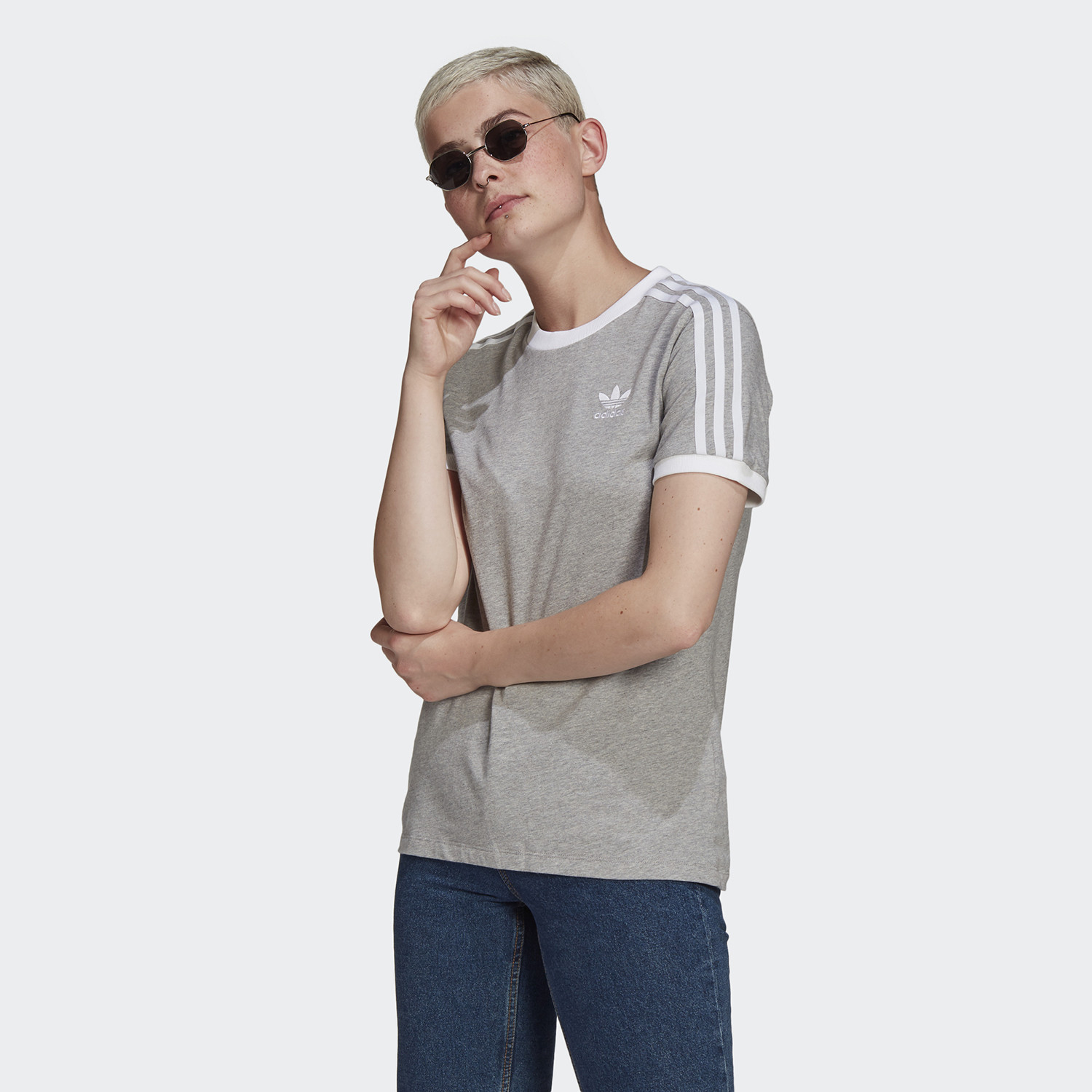 adidas Originals 3-Stripes Γυναικείο T-Shirt (9000068615_7747)