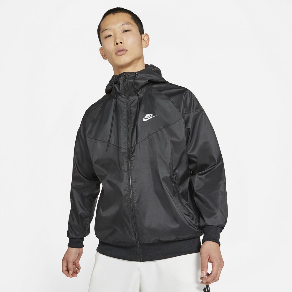 zhenskie krossovki nike zoom freak 1 chernyj belyj Nike Sportswear Windrunner Men s Jacket BlackDA0001 010