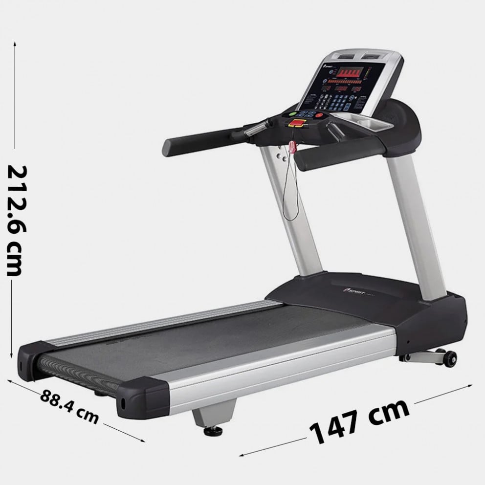 Spirit Treadmill Ct850 4Hp, 212.6 X 88.4 X 147 Cm
