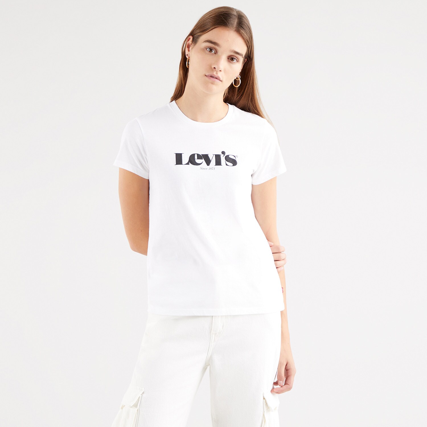  Levis The Perfect Tee New Logo Γυναικεία Μπλούζα (9000072192_26106) 2025