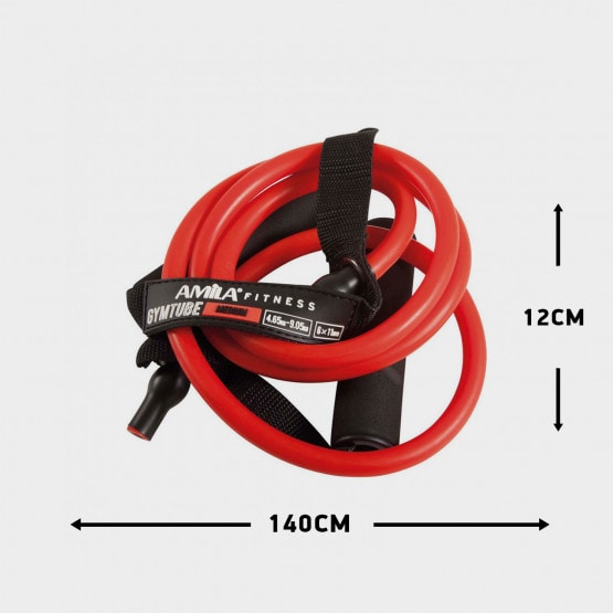 Amila ResiStance Band Aerobic Tube, Medium 140 X 12 X 2,5 Cm