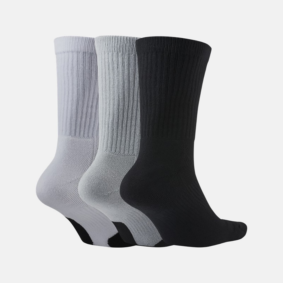 Nike Crew Everyday Basketball Socks Ανδρικές Μπασκετικές Κάλτσες 3Pr