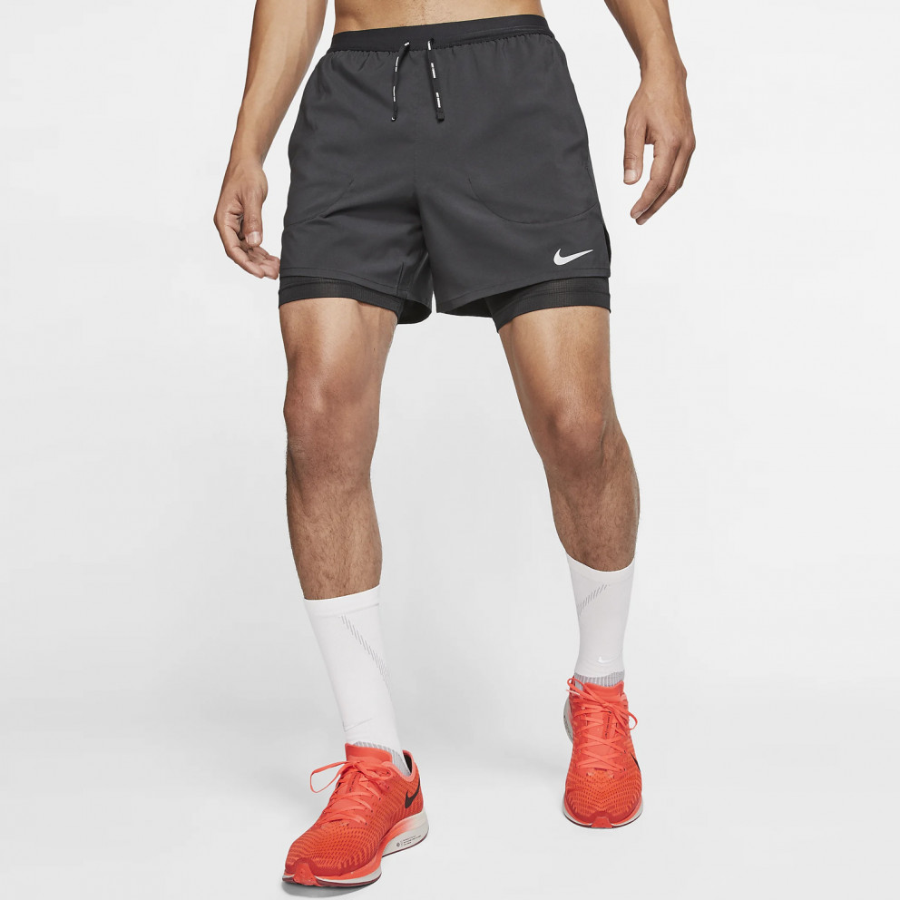 nike flex stride black shorts