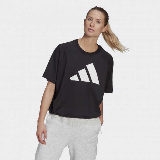 adidas Performance Sportswear Adjustable Badje Of Sports Γυναικεία Μπλούζα