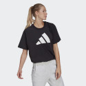 adidas Performance Sportswear Adjustable Badje Of Sports Women's Tee