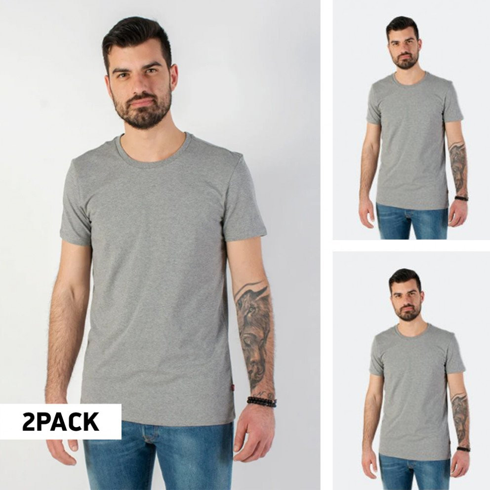 Levi's Men’S 2 Pack Crewneck T-Shirt - Ανδρική Μπλούζα (9000033107_40051)