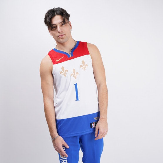 Nike NBA Zion Williamson New Orleans Pelicans City Edition Swingman Basketball Jersey
