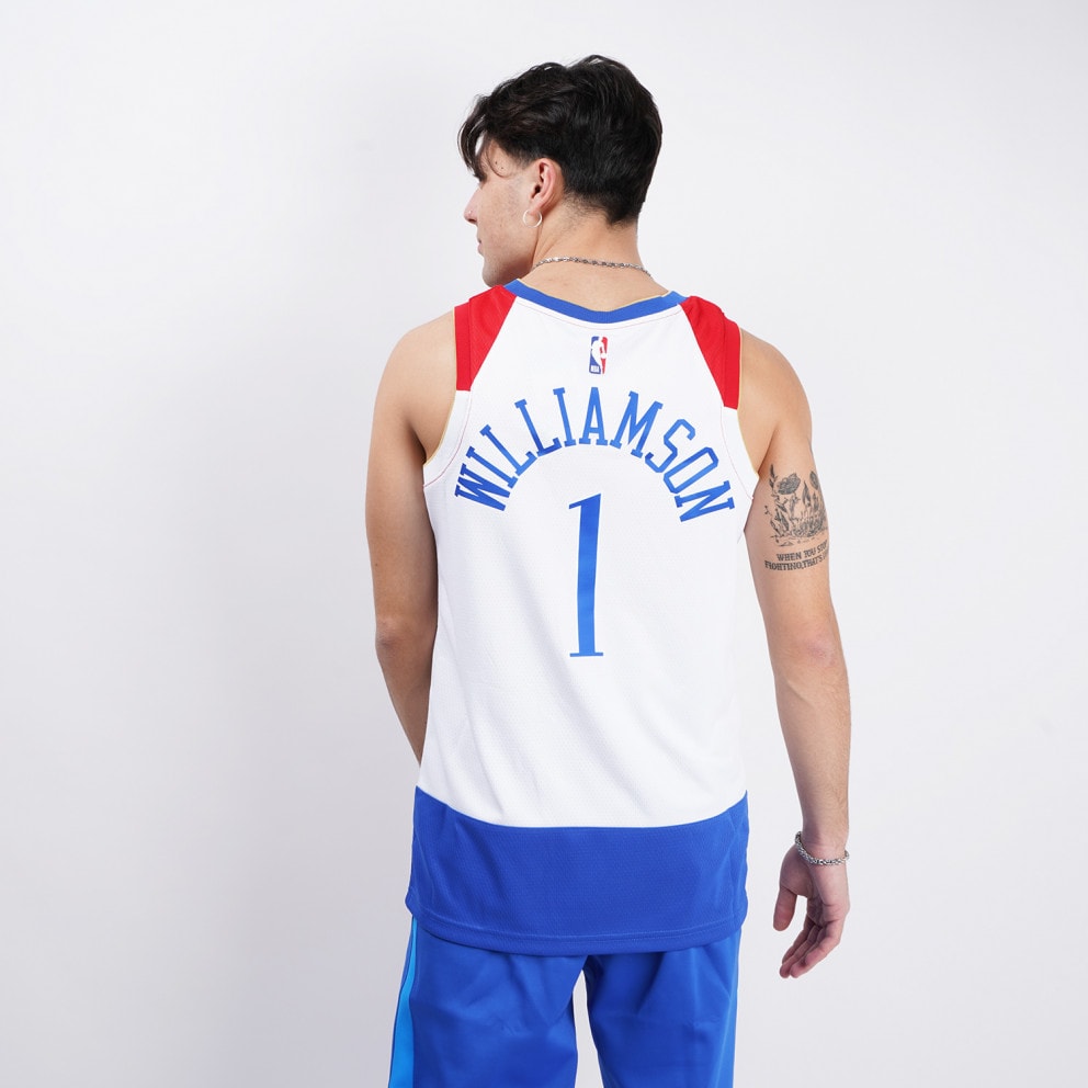 Nike NBA Zion Williamson New Orleans Pelicans City Edition Swingman Basketball Jersey