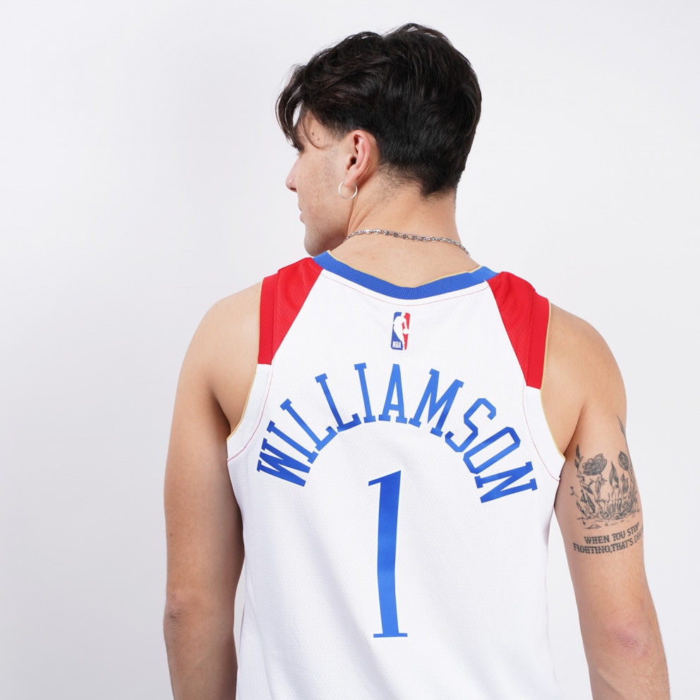 Nike NBA Zion Williamson New Orleans Pelicans City Edition Swingman Basketball Jersey