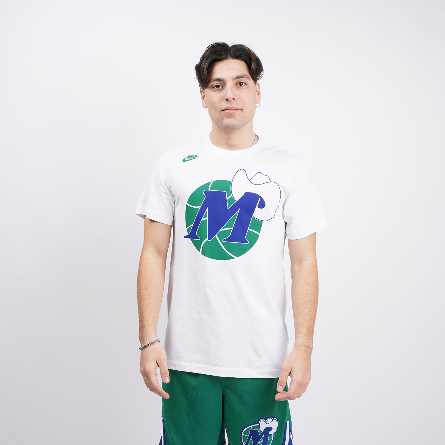 Nike NBA Dallas Mavericks Classic Edition Logo Ανδρικό T-Shirt (9000056350_1539)
