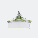 Panda Outdoor Parasol 307 X 180 X 105 Cm