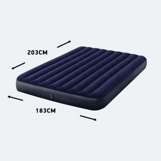 INTEX Classic Downy Air Mattress 183 X 203 X 25 Cm