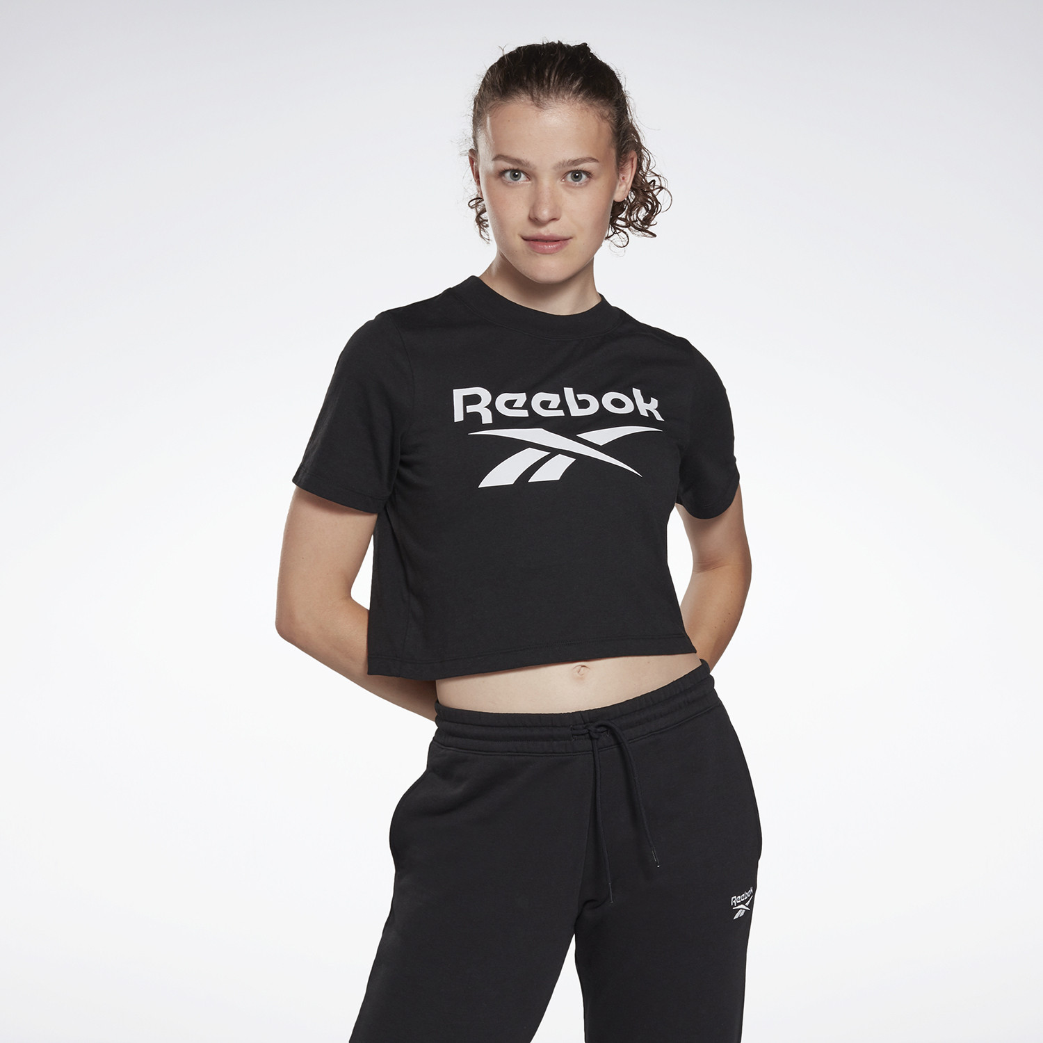 Reebok Sport Identity Cropped Γυναικείο T-shirt (9000069215_1469)