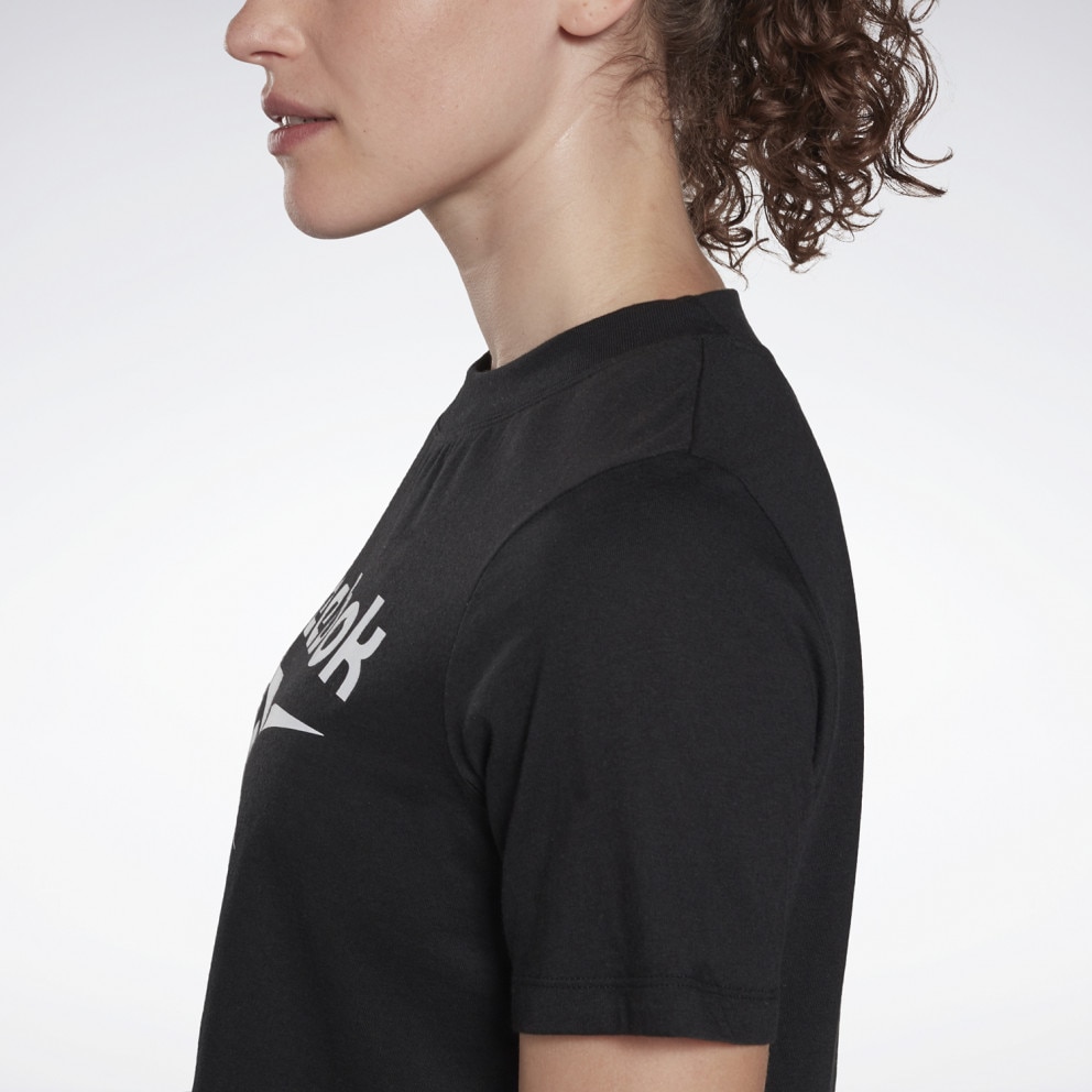 Reebok Sport Identity Cropped Γυναικείο T-shirt