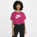 Nike Sportswear Essential Γυναικεία Crop Top Μπλούζα