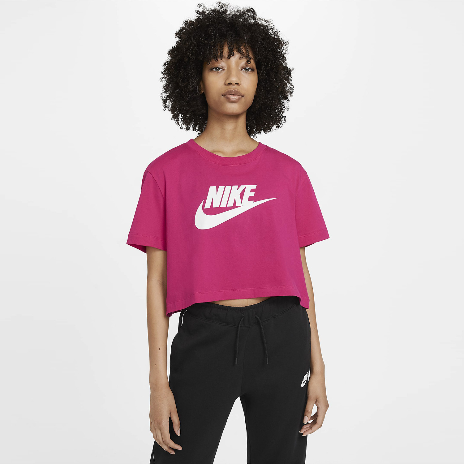 Nike Sportswear Essential Γυναικεία Crop Top Μπλούζα (9000069990_11307)