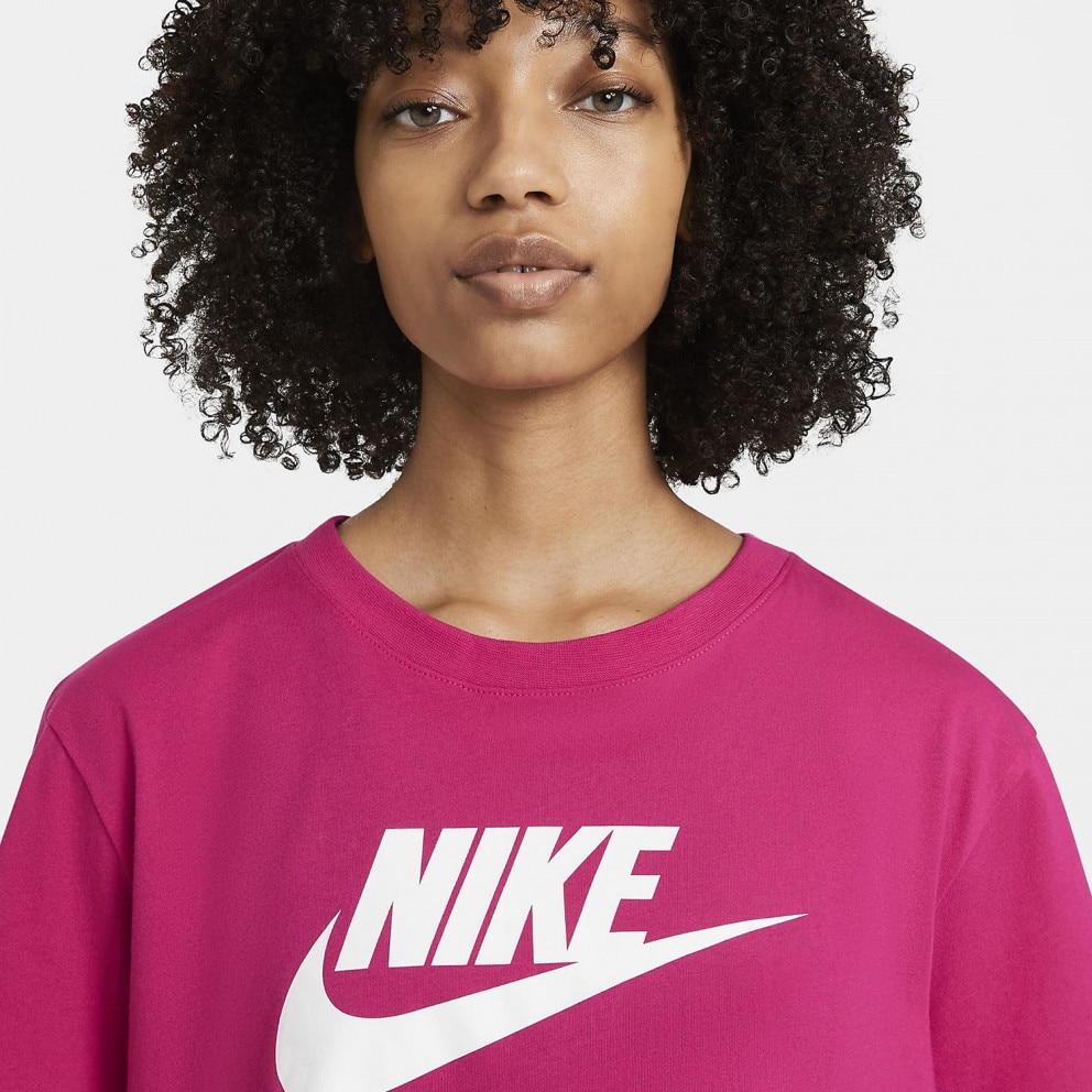 Nike Sportswear Essential Γυναικεία Crop Top Μπλούζα