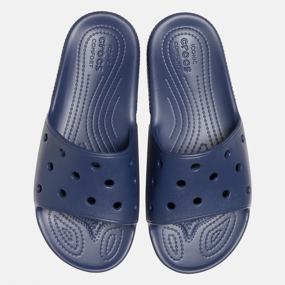 crocs 25 15 410 Crocs Classic Unisex Slides Blue 206121