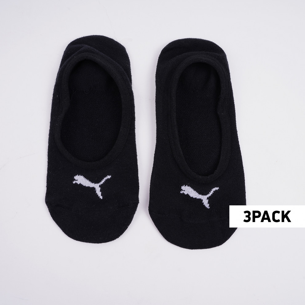 Puma Footie 3Pack Socks Black 171002001-200