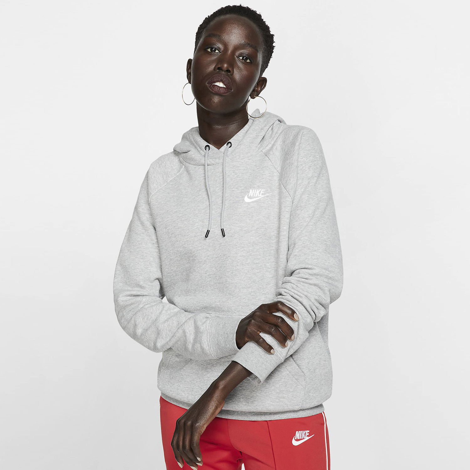 Nike Sportswear Essential Γυναικεία Μπλούζα με Κουκούλα (9000073741_4400)