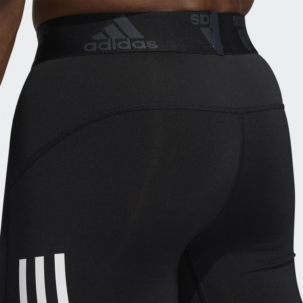 adidas Performance TechFIt 3-Stripes Ανδρικό Biker Σορτς