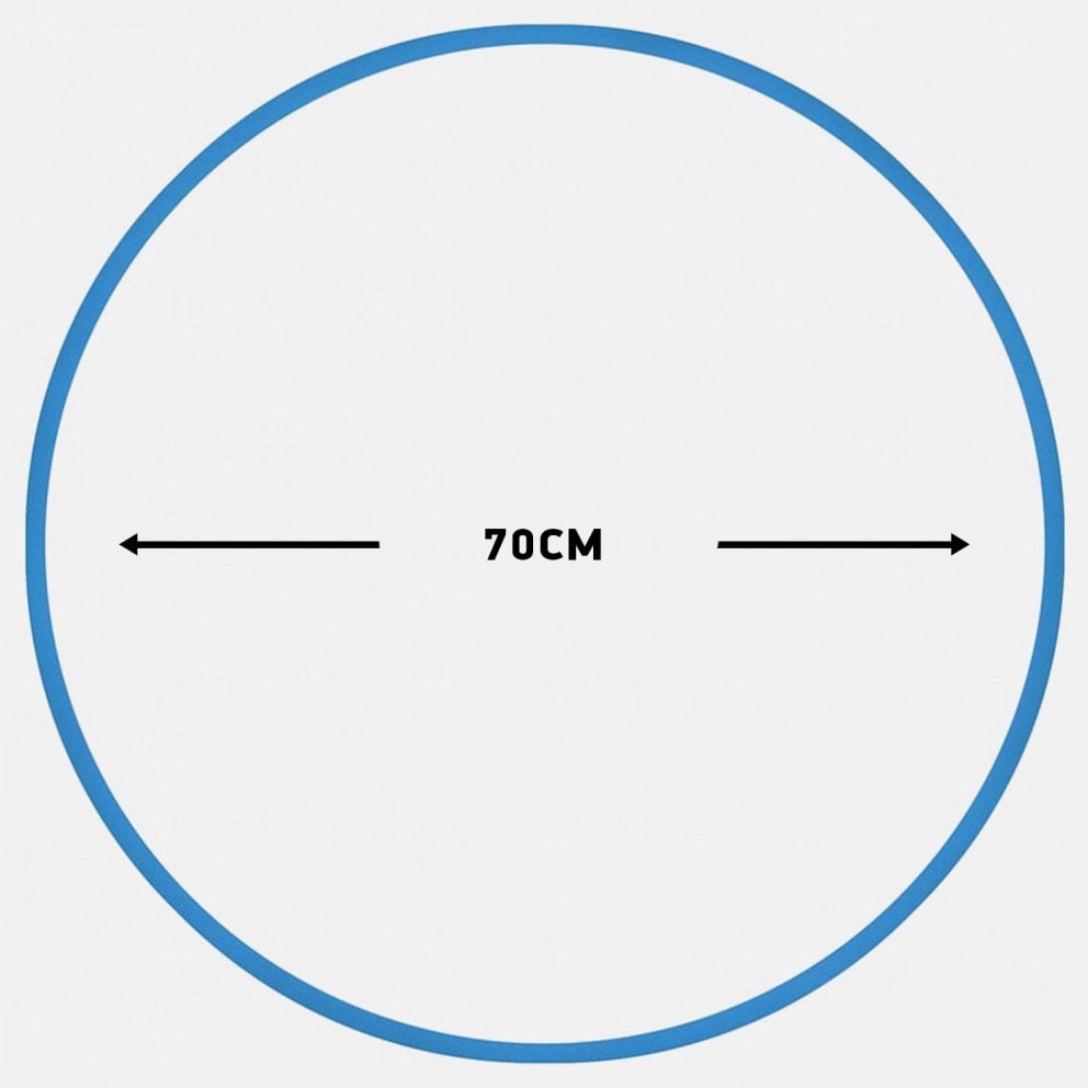 Amila Χούλα-Χουπ 70Cm - Φ19Mm - 280Gr, Μπλε
