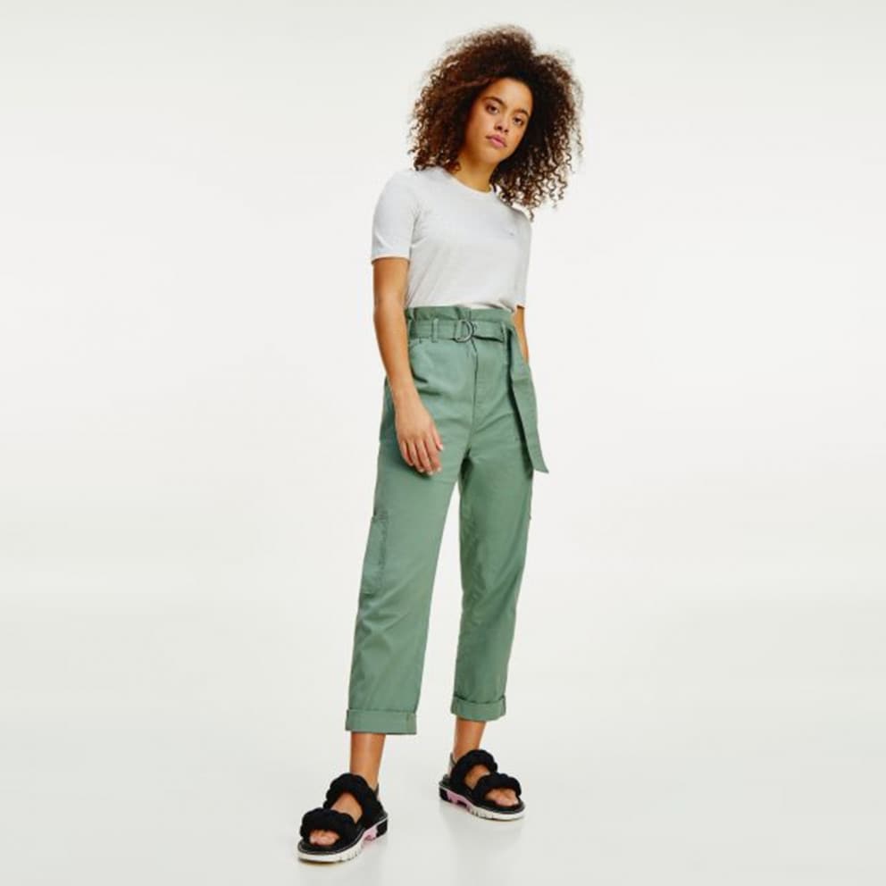 Tommy Jeans Paperbag Waist Women's Cargo Pants (Length 30L)