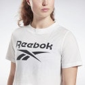 Reebok Sport Identity Cropped Γυναικείο T-shirt