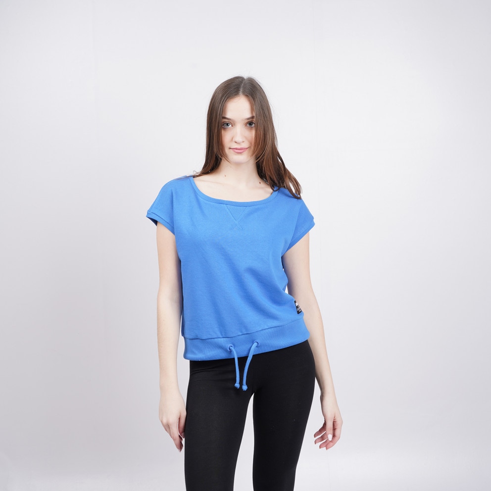 BodyTalk Women's Cropped T-shirt Blue