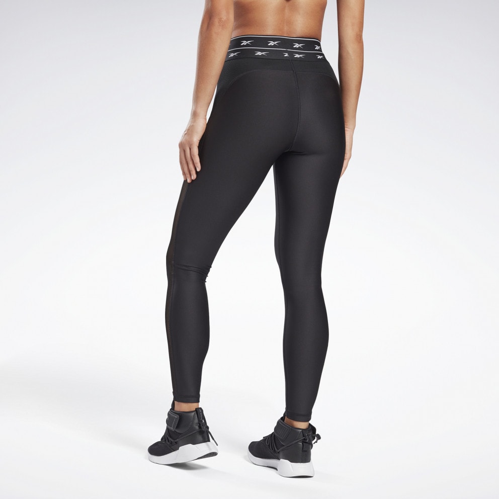 Reebok Sport Studio Mesh Leggings Γυναικείο Κολάν