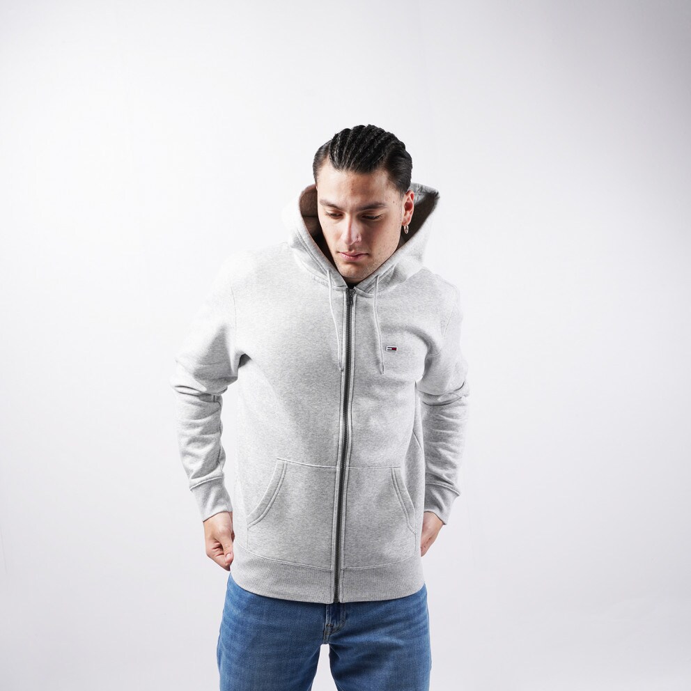 Tommy Jeans Fleece Zip-Thru Ανδρική Ζακέτα