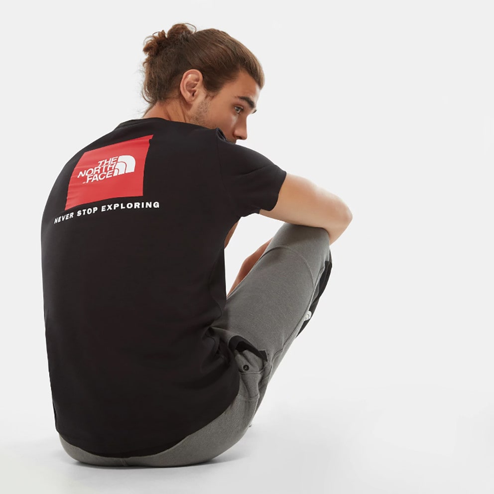 north face t shirt red box