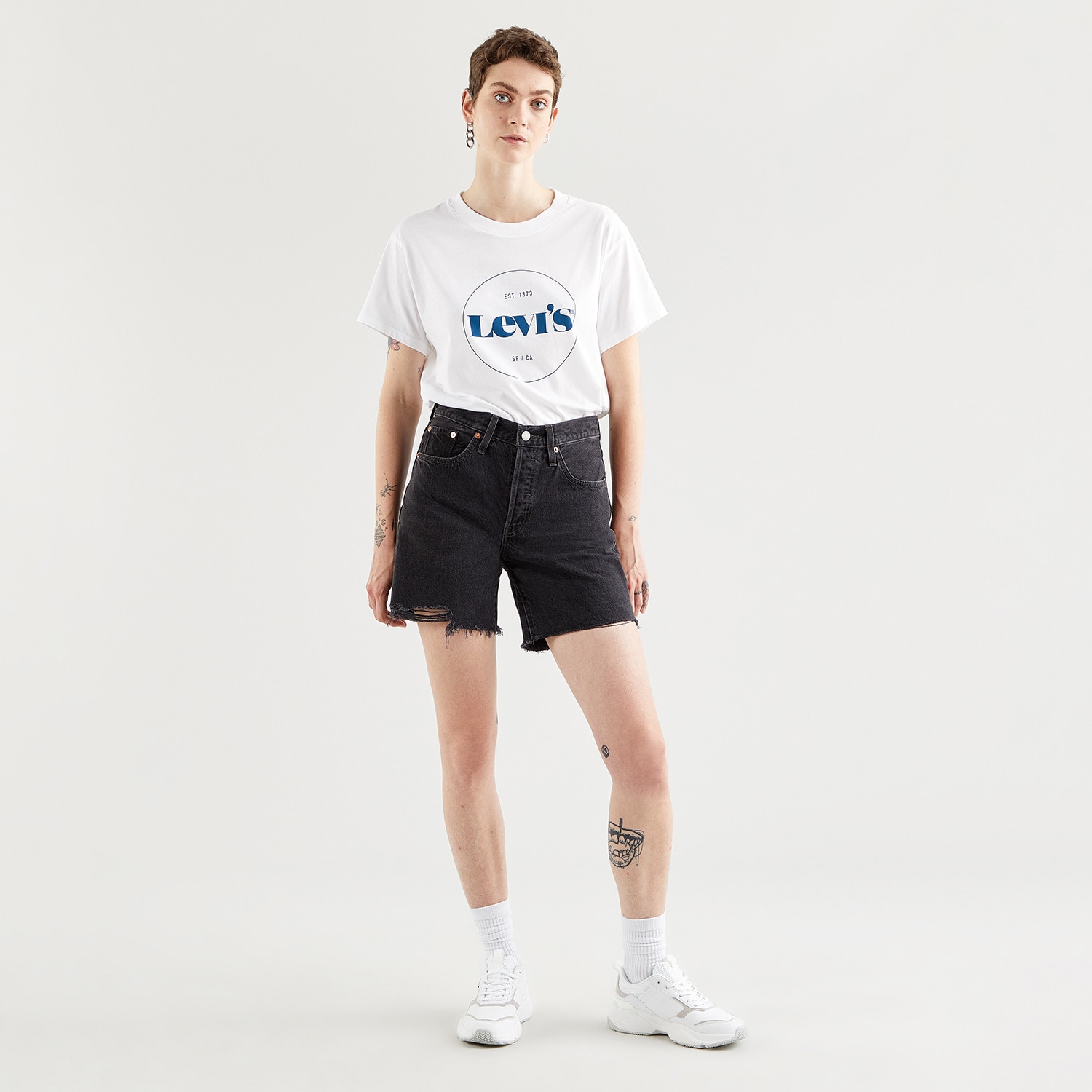  Levi's 501 Mid Thigh Γυναικείο Σορτς (9000072244_26097) 2025