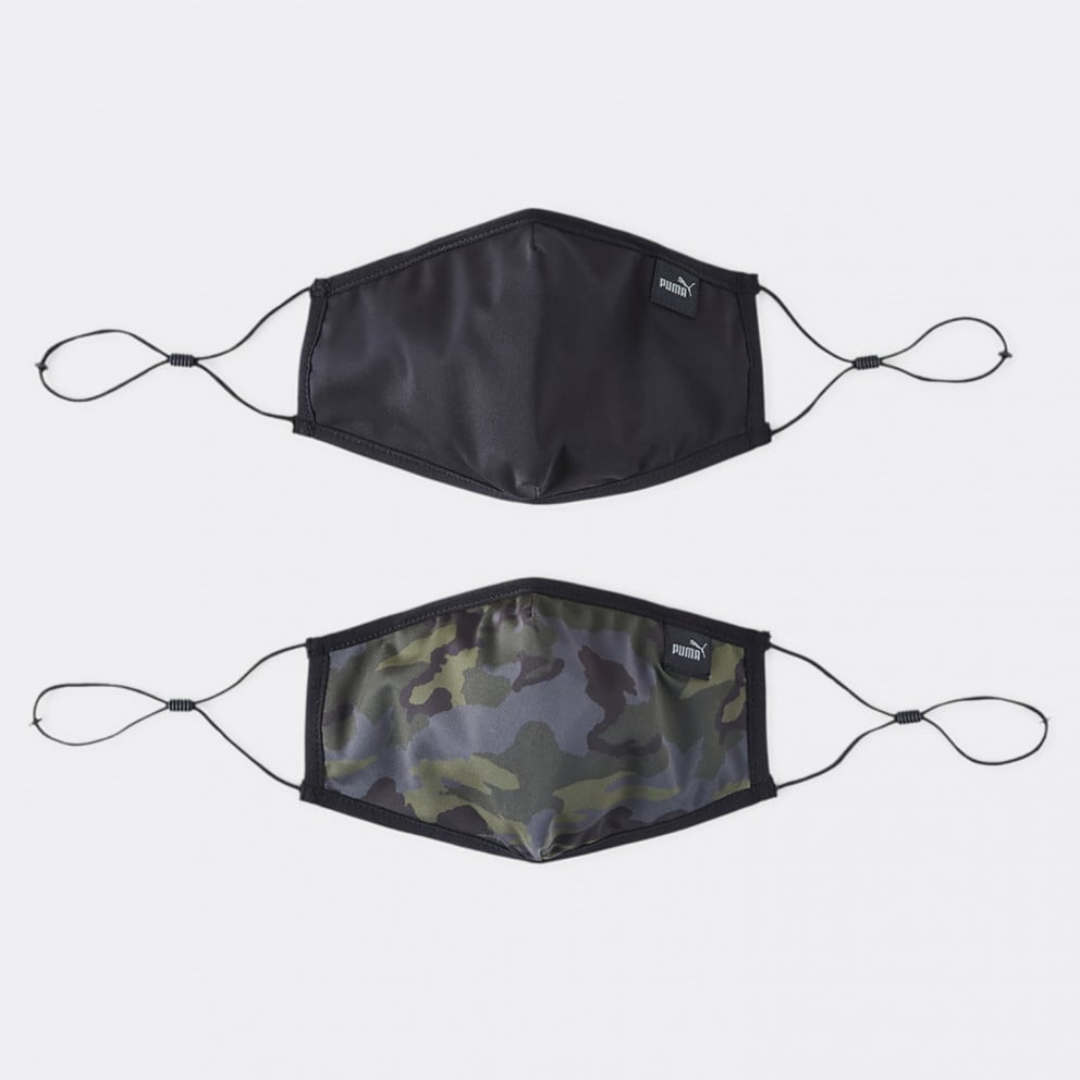 Puma Face Mask 2 Pack Unisex Μάσκες Προσώπου