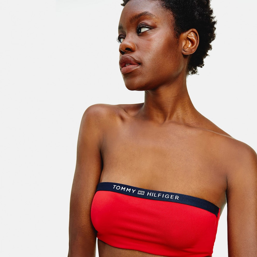 Tommy Jeans Bandeau Γυναικείο Μαγιό Πάνω Μέρος