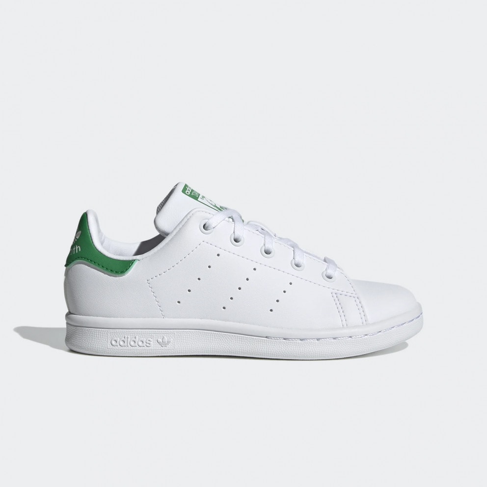 originals stan smith green and white trainers