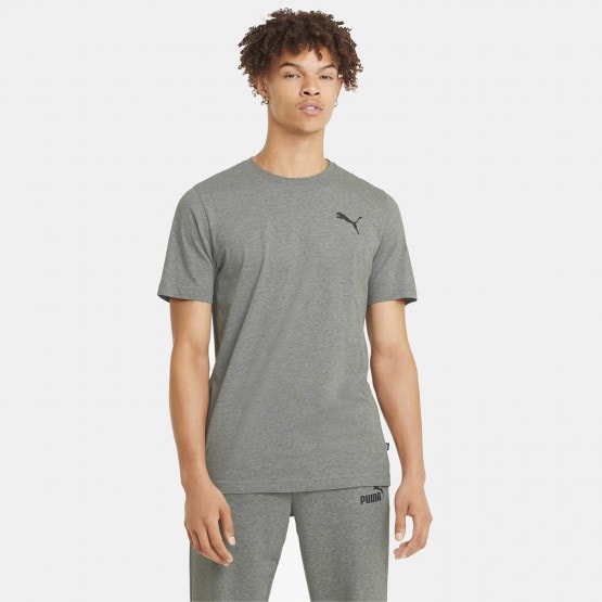 Puma Essentials Small Logo Men's T - Shirt Grey 586668 - The heels of the  Puma Fuse - 53