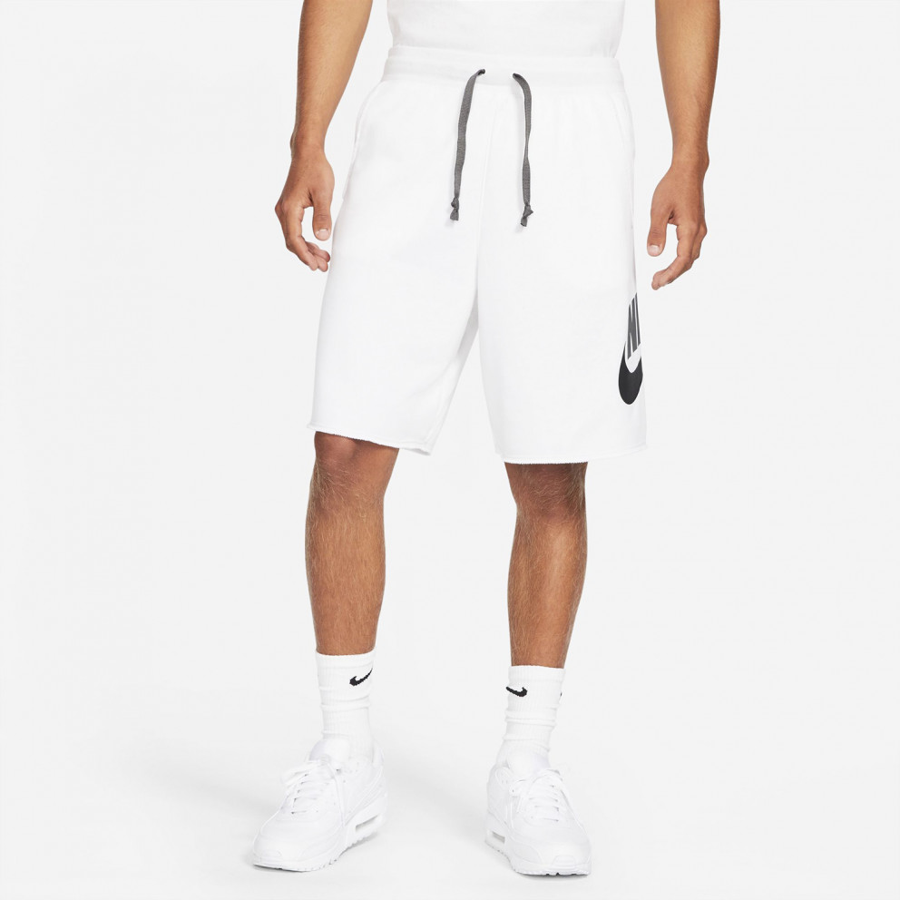 nike men's sportswear alumni colorblocked shorts