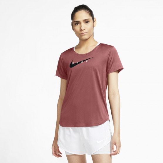 Nike Swoosh Γυναικείο T-Shirt Για Τρέξιμο