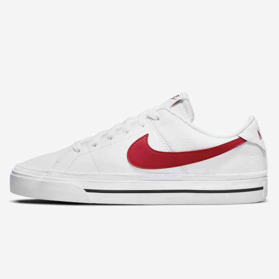 nike court legacy red and white