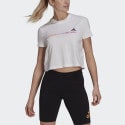 adidas Performance Essentials Gradient Cropped Γυναικείο T-shirt