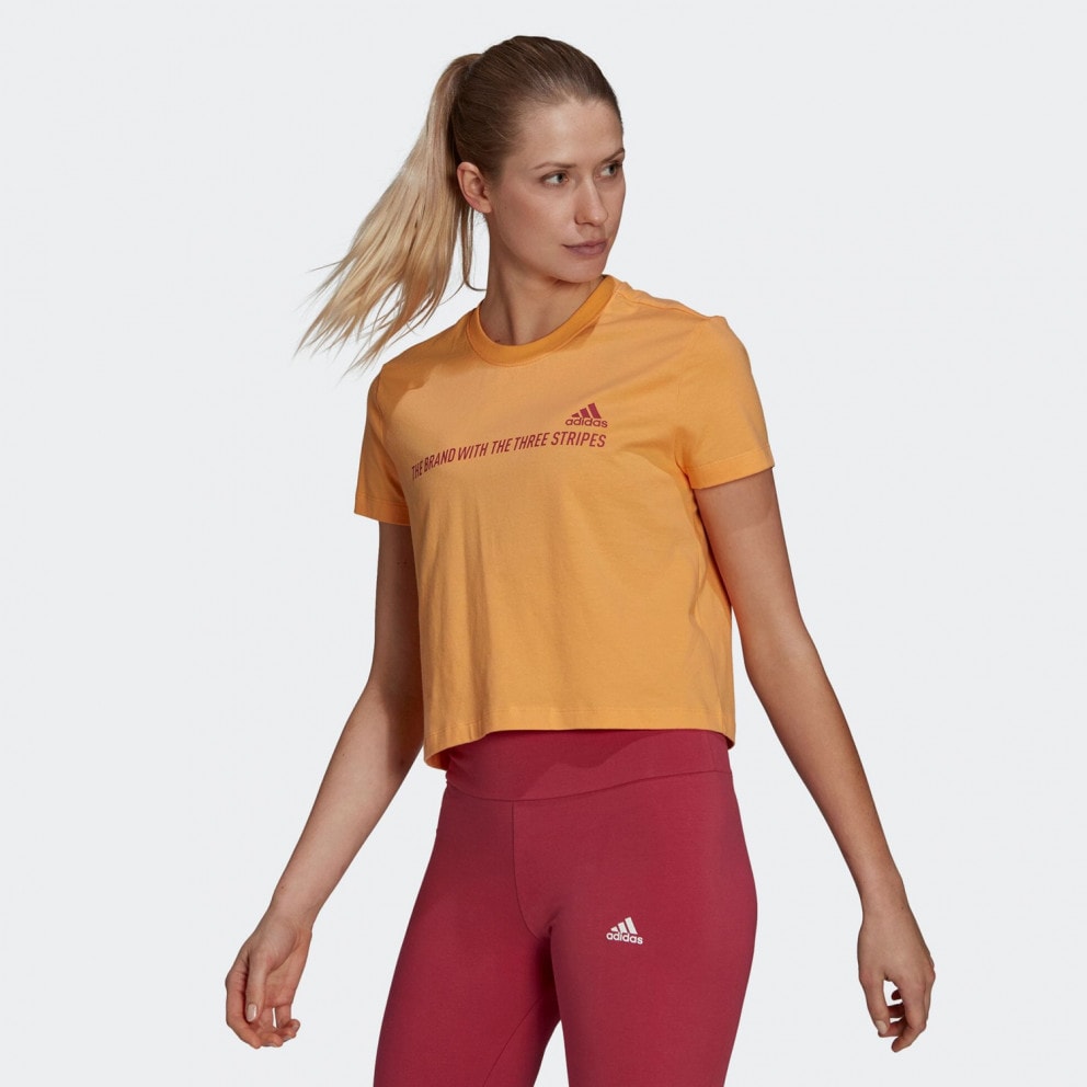 adidas Performance Essentials Gradient Cropped Women's T-shirt