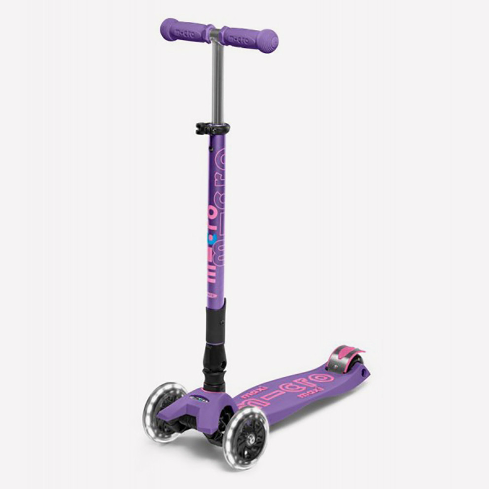 Micro Maxi Deluxe Led Unisex Scooter For Kid's