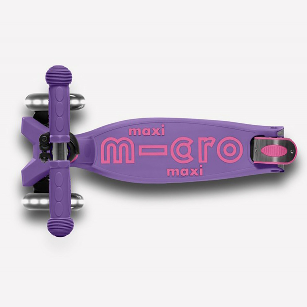 Micro Maxi Deluxe Led Unisex Scooter For Kid's