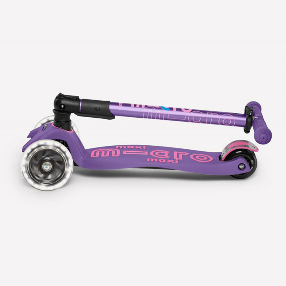 Micro Maxi Deluxe Led Unisex Scooter For Kid's