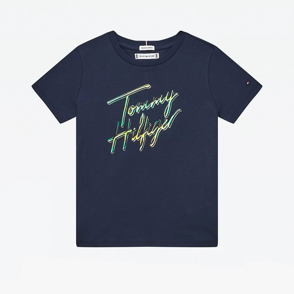 Tommy Jeans Script Print Kid's T-shirt